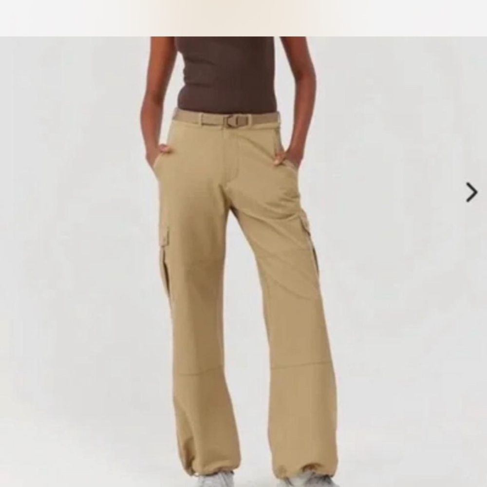 Outdoor Voices Khaki Tan Cargo Hiking Pants L
